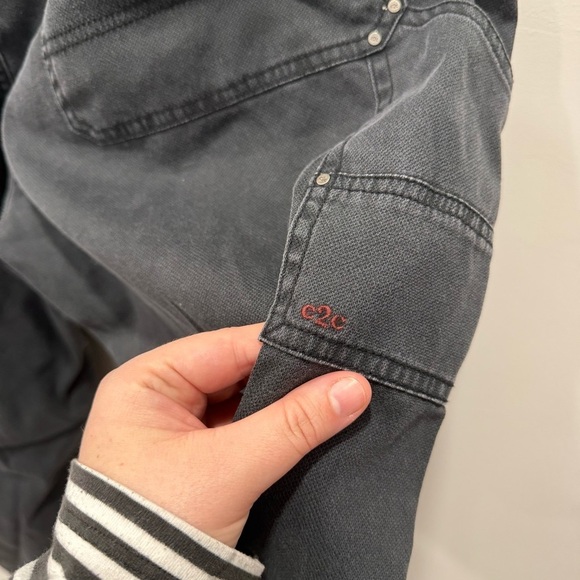Carbon2cobalt Grey Cotton Utility Cargo Pants Men’s Size 40 - Picture 8 of 10
